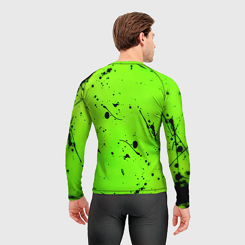 Мужской рашгард Xbox кислотный стиль / 3D-принт – фото 4