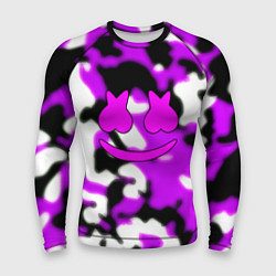 Рашгард мужской Marshmello camo, цвет: 3D-принт