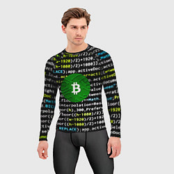 Рашгард мужской Bitcoin сатоши, цвет: 3D-принт — фото 2
