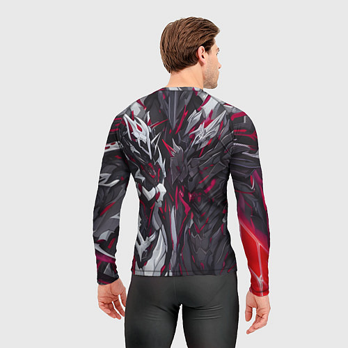 Мужской рашгард Адская броня / 3D-принт – фото 4
