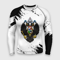 Рашгард мужской Герб РФ имперская символика, цвет: 3D-принт