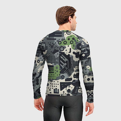 Мужской рашгард Counter Strike go - pattern / 3D-принт – фото 4