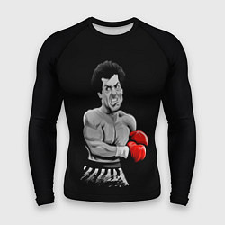 Рашгард мужской Rocky Balboa, цвет: 3D-принт