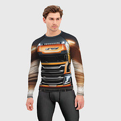 Рашгард мужской Дальнобойщики, цвет: 3D-принт — фото 2