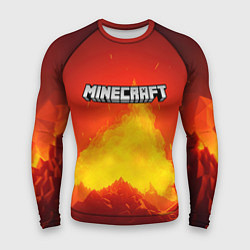 Рашгард мужской Мир minecraft, цвет: 3D-принт