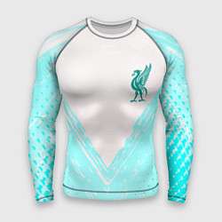 Рашгард мужской Liverpool logo texture fc, цвет: 3D-принт