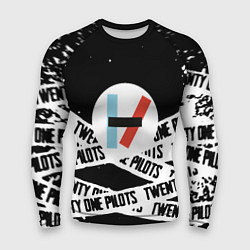 Рашгард мужской Twenty one pilots stripes steel, цвет: 3D-принт