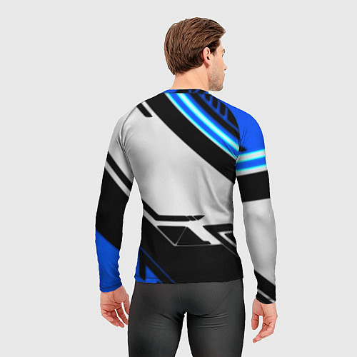 Мужской рашгард BMW спортивная геометрия / 3D-принт – фото 4