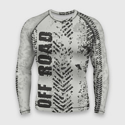 Мужской рашгард Бездорожье - следы