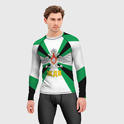 Рашгард мужской Железнодорожные войска России, цвет: 3D-принт — фото 2