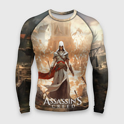 Рашгард мужской Assassins creed старинный город, цвет: 3D-принт