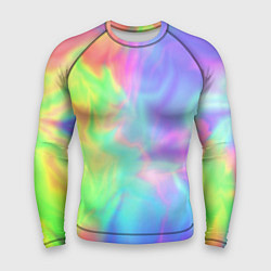 Рашгард мужской Яркий тай-дай абстракция, цвет: 3D-принт