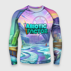 Рашгард мужской Abiotic Factor world, цвет: 3D-принт