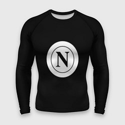 Рашгард мужской Napoli fc sport logo, цвет: 3D-принт
