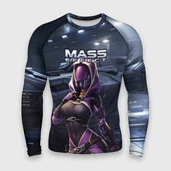 Рашгард мужской Mass Effect ТалиЗора и космический корабль, цвет: 3D-принт