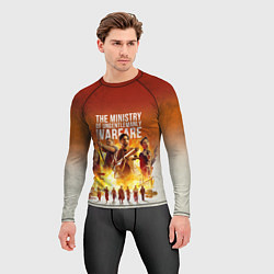 Рашгард мужской Гай Ричи - Министерство неджентльменских дел, цвет: 3D-принт — фото 2
