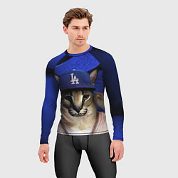 Рашгард мужской Шлепа рэпер, цвет: 3D-принт — фото 2