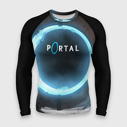 Рашгард мужской Portal logo game, цвет: 3D-принт