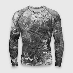 Мужской рашгард Абстракция - серый дым