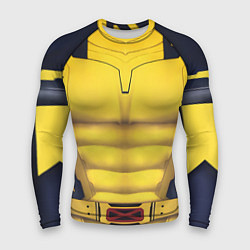 Рашгард мужской Yellow costume top, цвет: 3D-принт