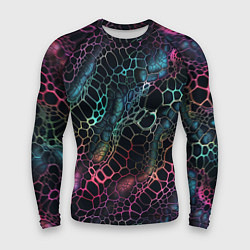 Рашгард мужской Змеиный принт, цвет: 3D-принт