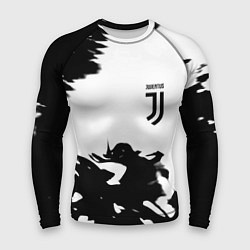 Рашгард мужской Juventus smoke black fire, цвет: 3D-принт