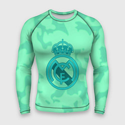 Рашгард мужской Реал Мадрид камуфляж, цвет: 3D-принт