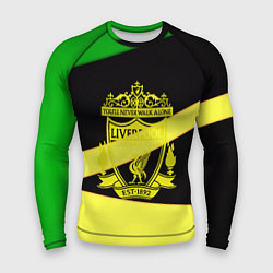 Рашгард мужской Liverpool geometry sport, цвет: 3D-принт