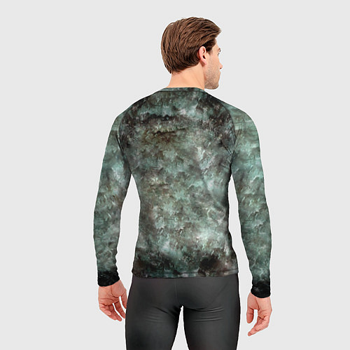 Мужской рашгард Лесной принт / 3D-принт – фото 4