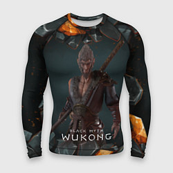 Мужской рашгард Король обезьян Black Myth Wukong