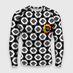 Мужской рашгард Serious Sam logo pattern