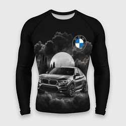 Рашгард мужской BMW закат солнца, цвет: 3D-принт