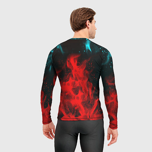 Мужской рашгард Metro 2033 fire / 3D-принт – фото 4