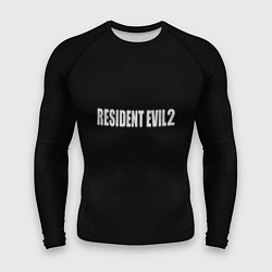 Рашгард мужской Resident Evil 2 logo, цвет: 3D-принт