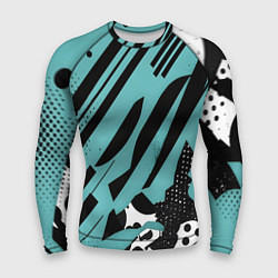 Рашгард мужской Спорт динамика скорость, цвет: 3D-принт