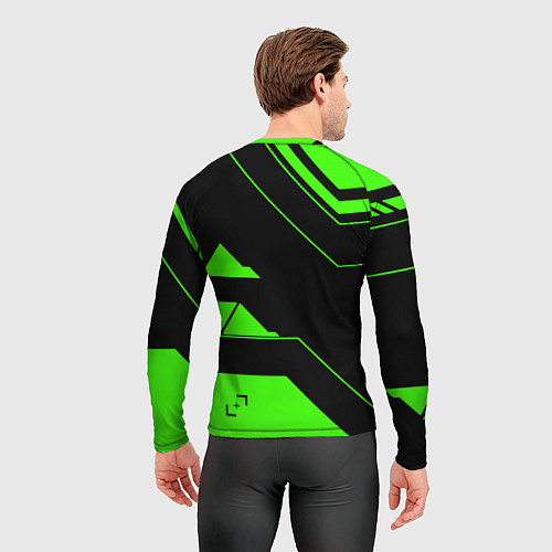 Мужской рашгард Razer geometry game / 3D-принт – фото 4