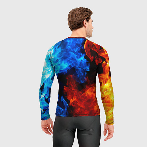 Мужской рашгард Starcraft fire steel / 3D-принт – фото 4