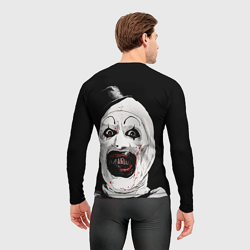 Мужской рашгард Ужасающий клоун Арт / 3D-принт – фото 4