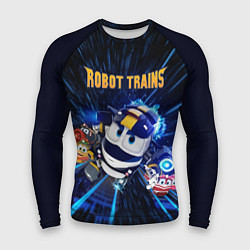 Рашгард мужской Robot trains Kay, цвет: 3D-принт