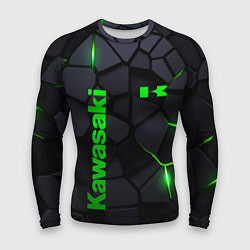 Мужской рашгард Kawasaki - плиты с эффектом свечения