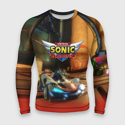 Рашгард мужской Team Sonic racing - video game, цвет: 3D-принт