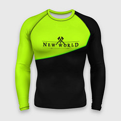 Рашгард мужской New world geomerty, цвет: 3D-принт