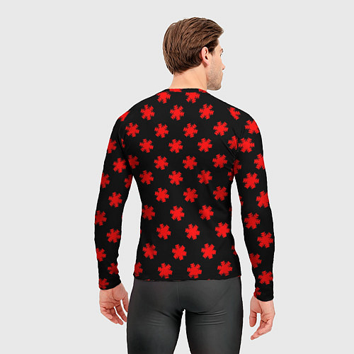 Мужской рашгард Bullet for my valentine pattern / 3D-принт – фото 4