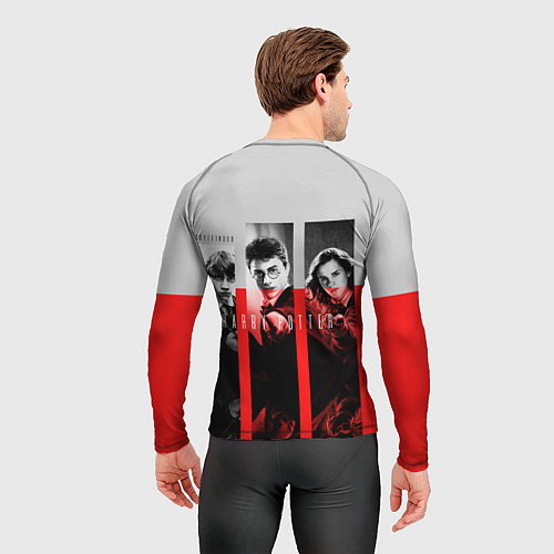 Мужской рашгард Гарри Поттер и его друзья / 3D-принт – фото 4