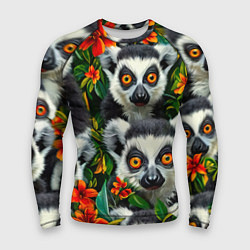 Рашгард мужской Лемуры, цвет: 3D-принт