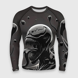 Рашгард мужской Веном - ядовитая слизь, цвет: 3D-принт