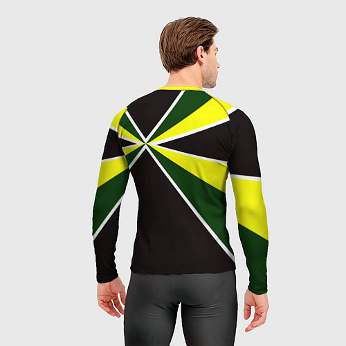 Мужской рашгард Мотострелковые войска: лавры / 3D-принт – фото 4