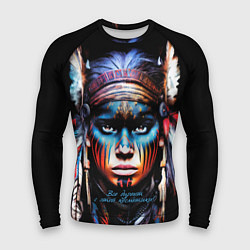 Рашгард мужской Все дуреют с этой косметики, цвет: 3D-принт