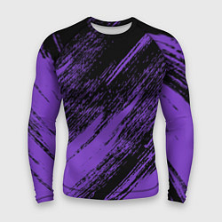 Рашгард мужской The color is purple and black, цвет: 3D-принт