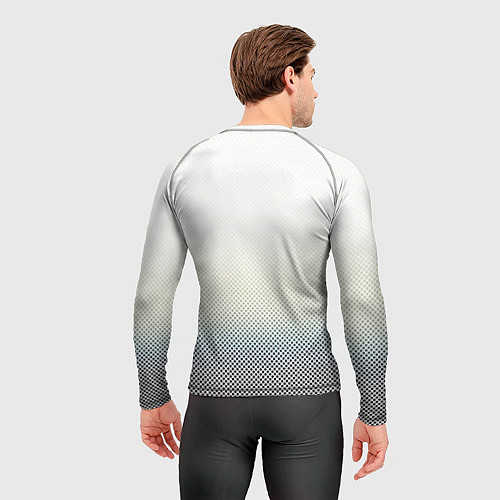 Мужской рашгард Государственный герб Российской империи градиент / 3D-принт – фото 4
